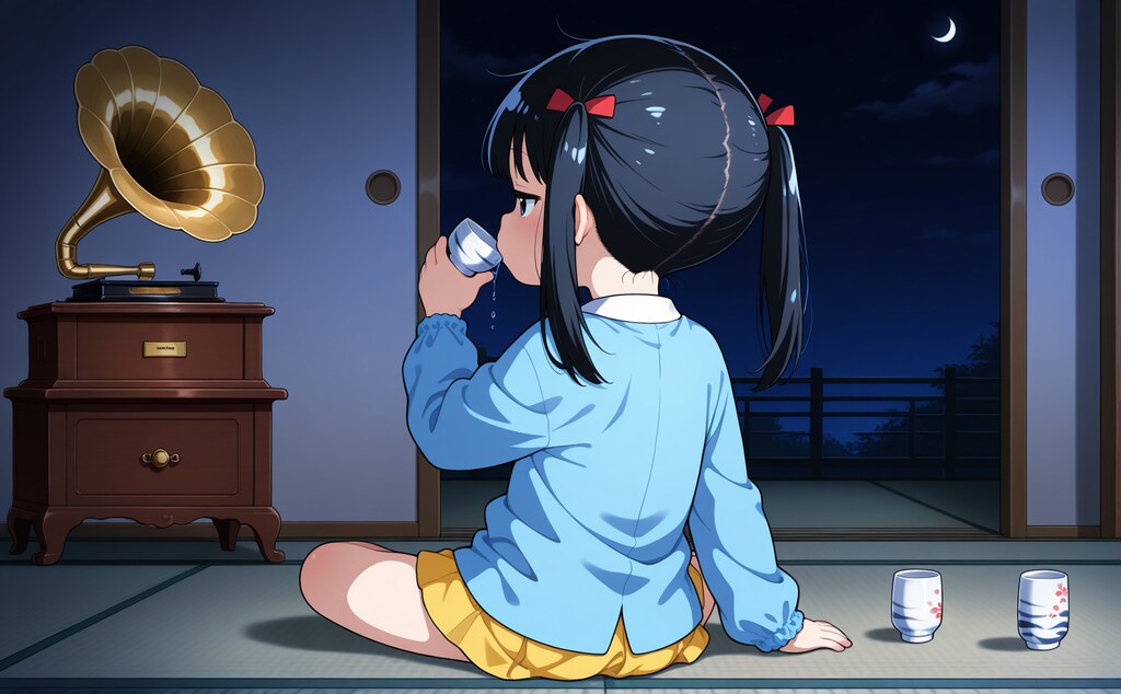 酒と蓄音器