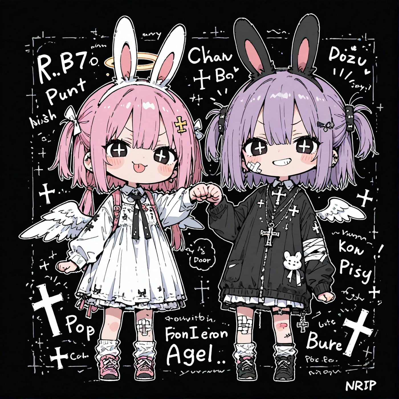 バニーエンジェル | の人気AIイラスト・グラビア
