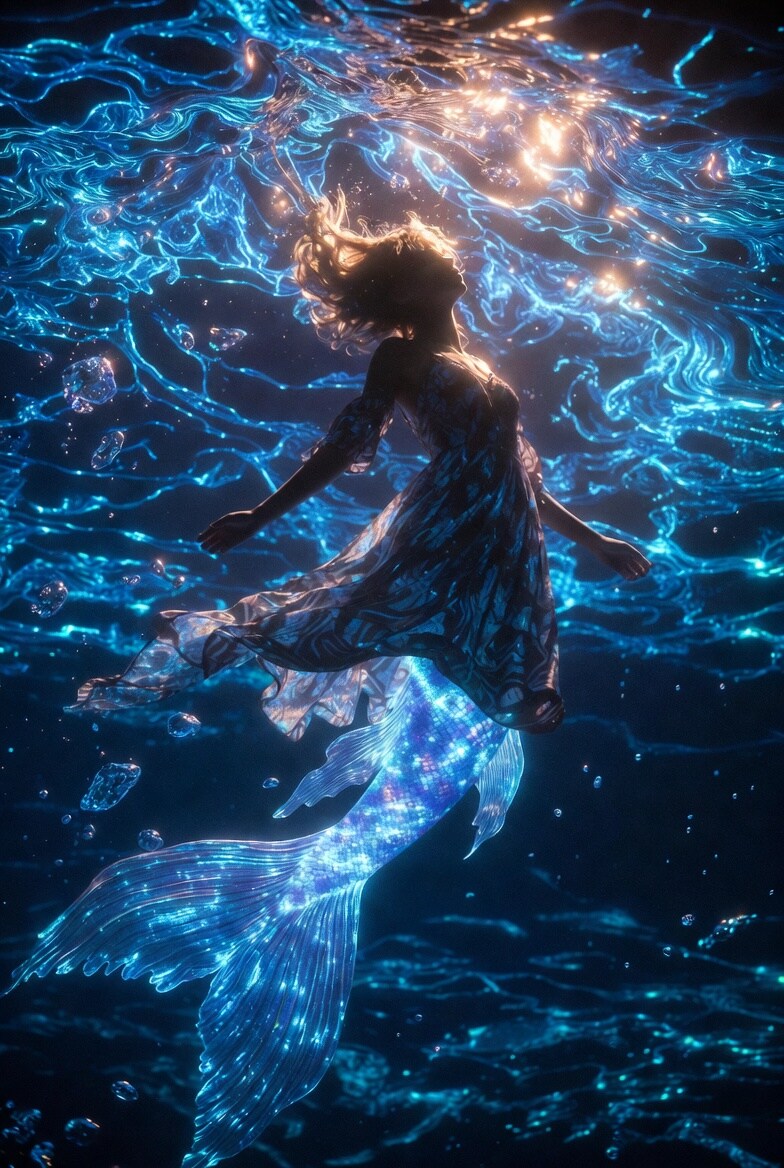 半透明魚人 | の人気AIイラスト・グラビア