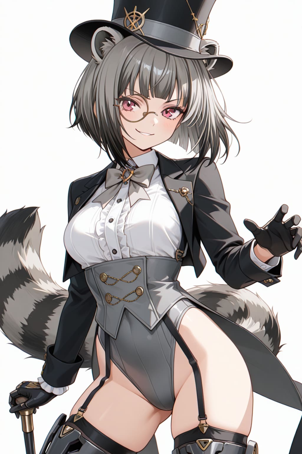 パンダガールキャラ名鑑その3：デューク・ラクーン