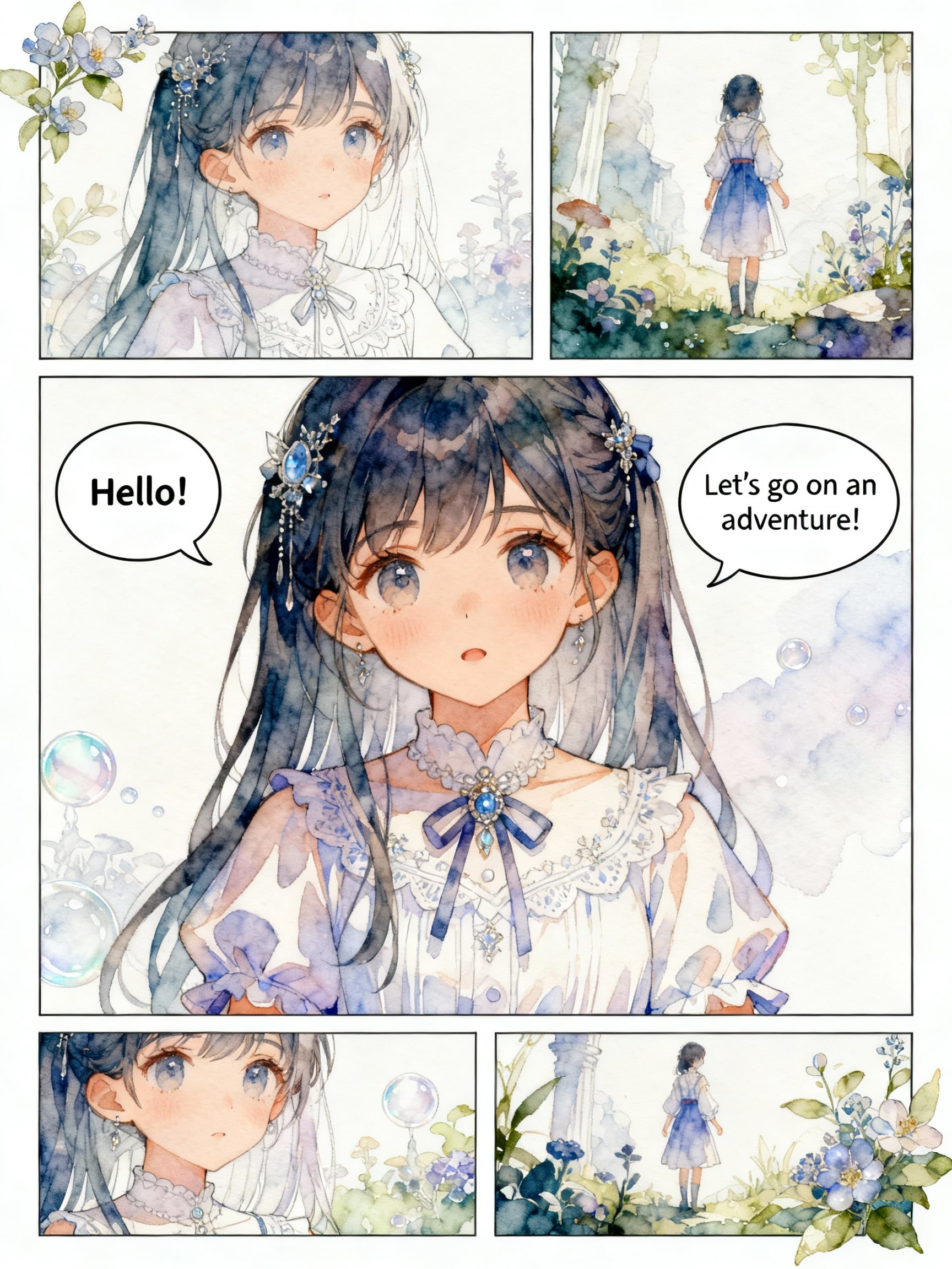 漫画。 | の人気AIイラスト・グラビア