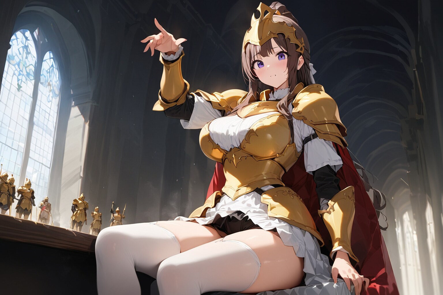 気高い姿を君は見たか。神秘のボディが光を放ってる