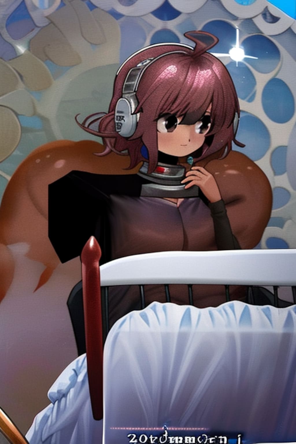 ヘッドフォンしてる女の子その2