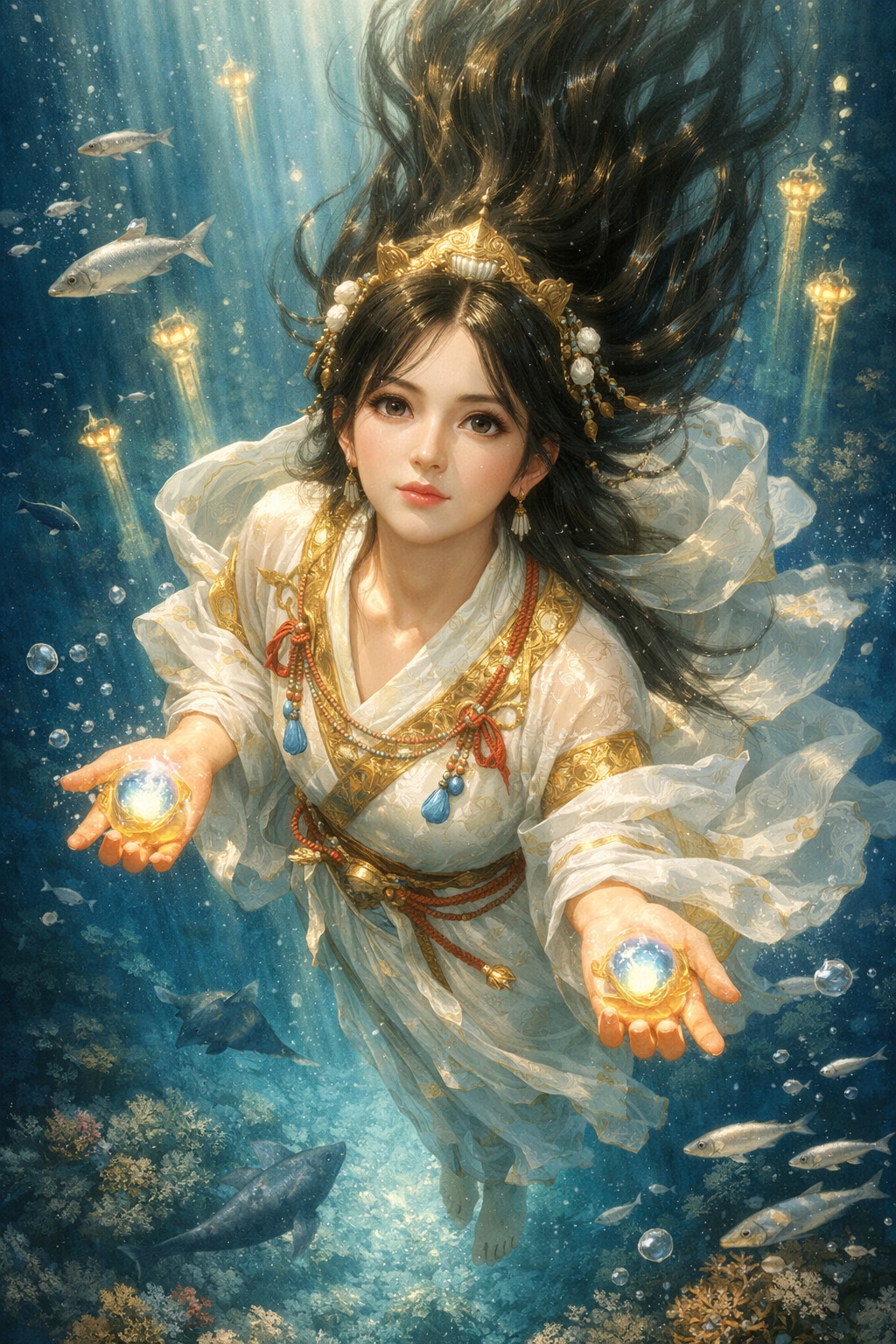 【女神図鑑：トヨタマビメ―日本神話】