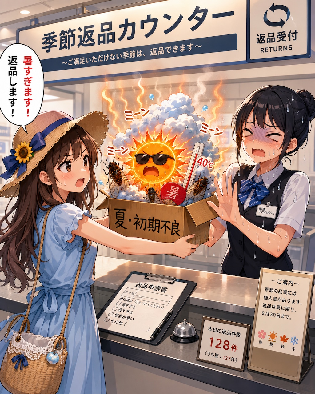 注文した暑さと違います。