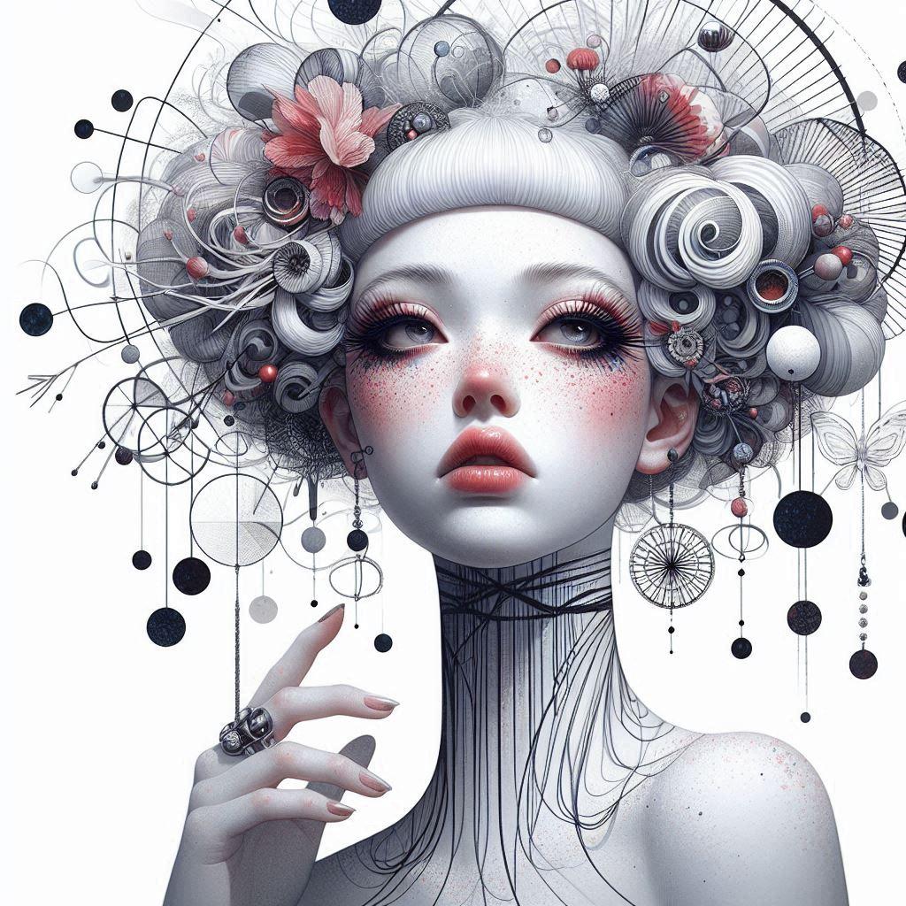 ファッションモデルの女子高生 | の人気AIイラスト・グラビア