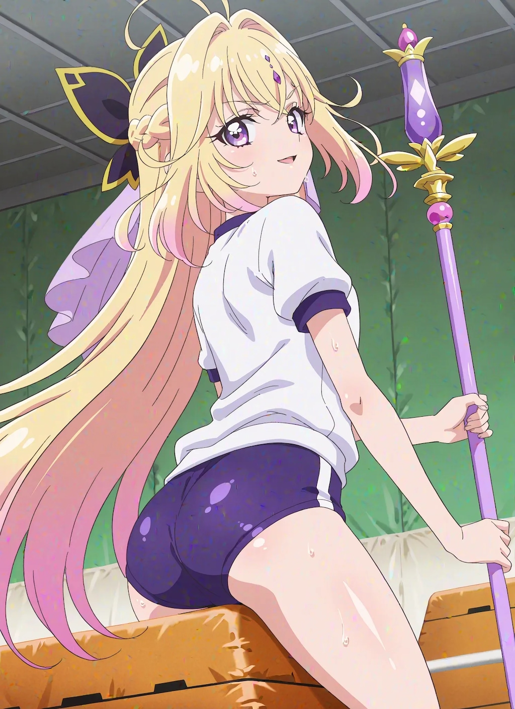 ブル…健全な体操着のキュアアルカナ・シャドウさん♪