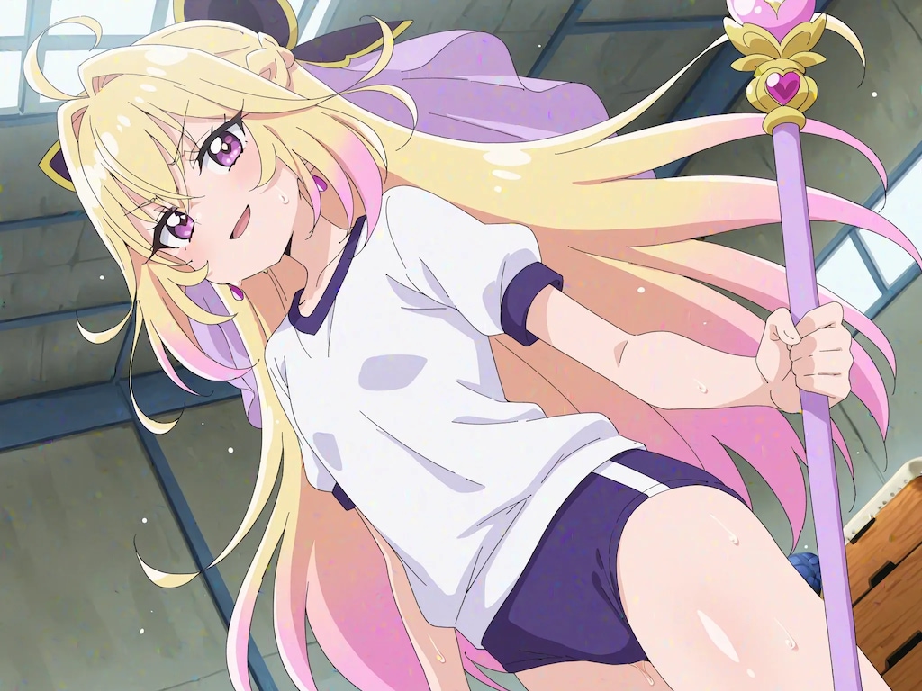 ブル…健全な体操着のキュアアルカナ・シャドウさん♪