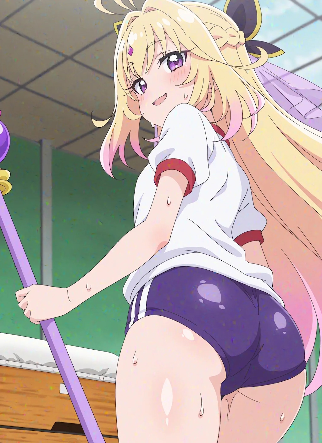 ブル…健全な体操着のキュアアルカナ・シャドウさん♪