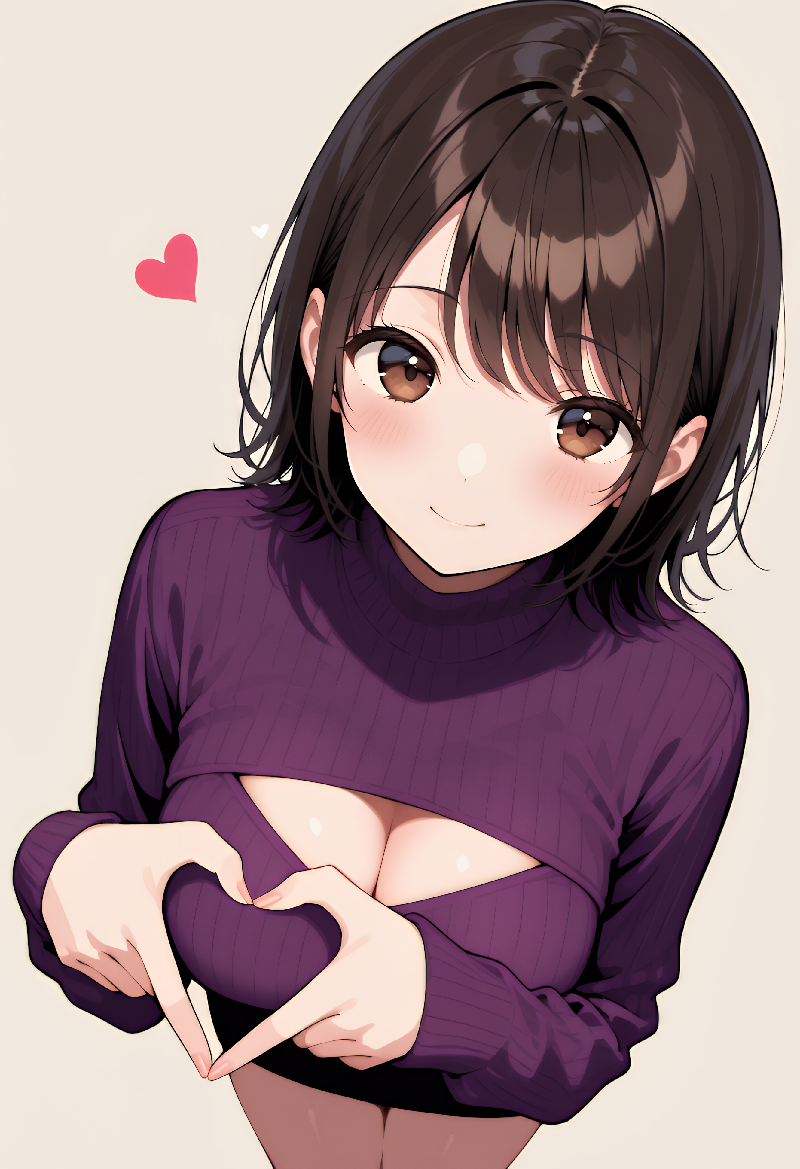 谷間はサービス | の人気AIイラスト・グラビア