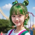 遊園地のちよるちゃん 5枚目