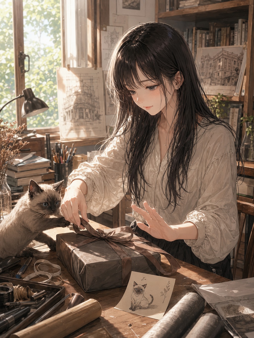 波夷羅ねずは、父の背中を見て育ち、彼と重ねた。