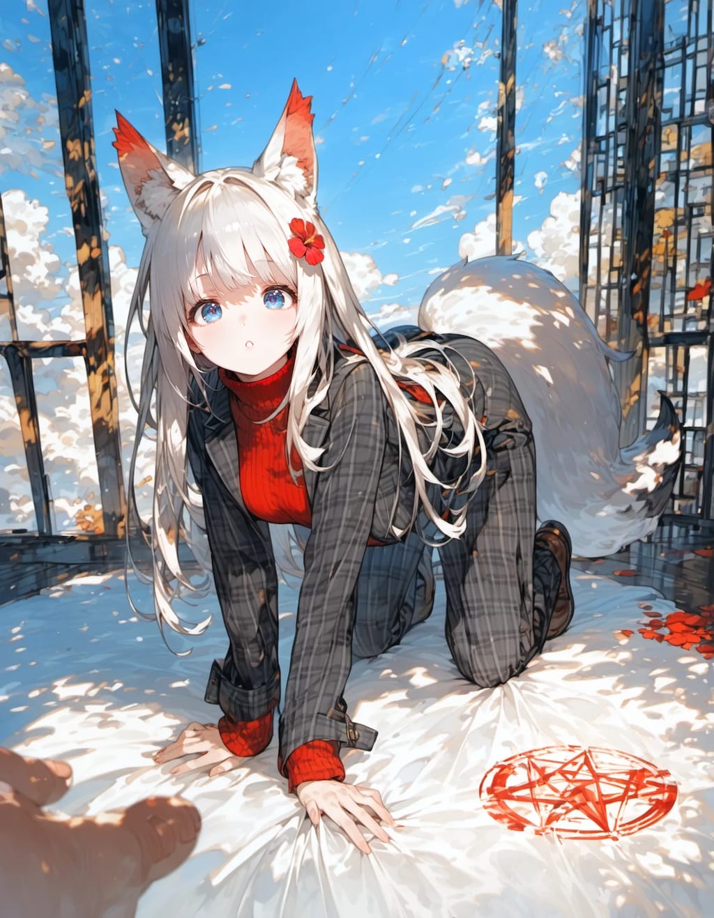 The Urban Kitsune's Gaze
