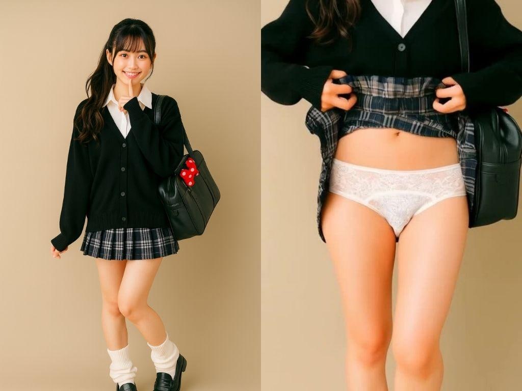 【50%OFF】 100人の制服モデルがパンティを見せてくれる動画集