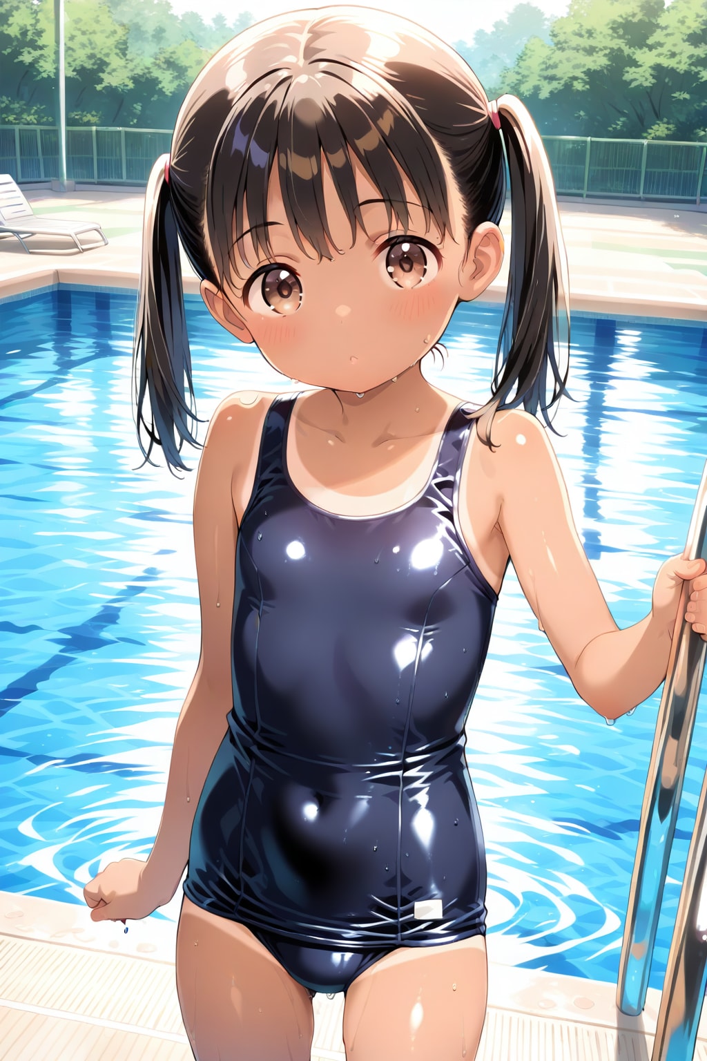 スク水美少女