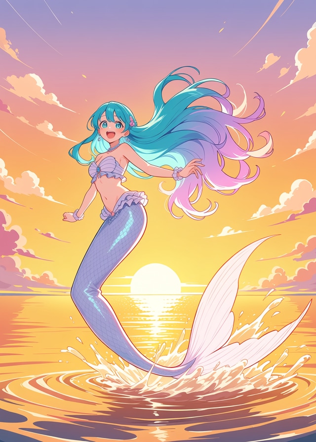 夕暮れの人魚（１）anima