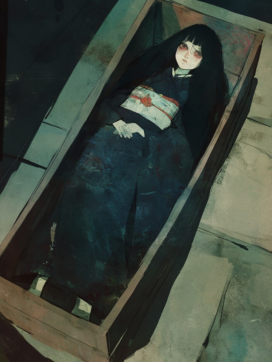 蔵で見つけた日本人形を… | の人気AIイラスト・グラビア