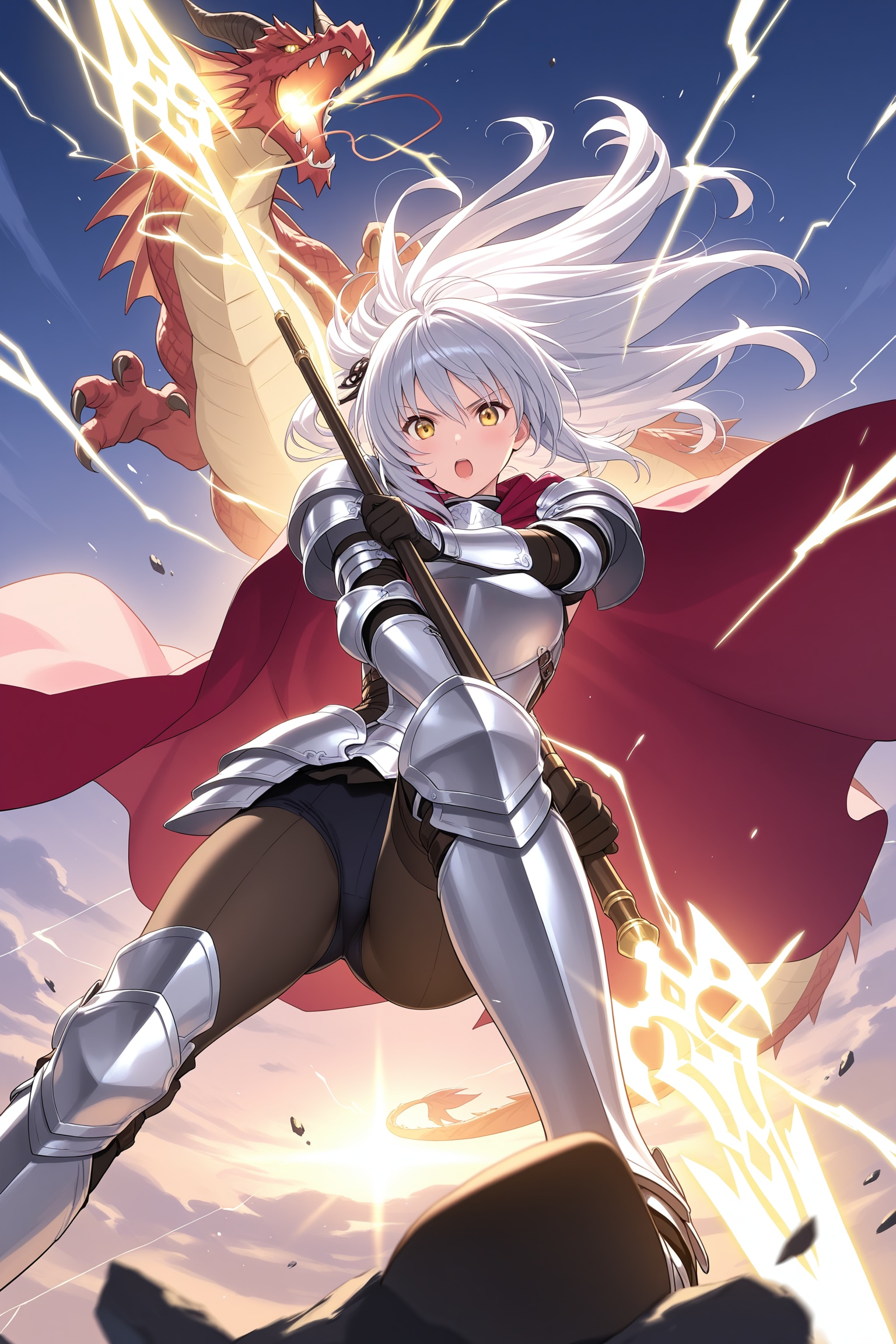 竜と女騎士 | の人気AIイラスト・グラビア