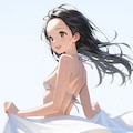 黒髪おでこ　和歌月まりあ 7枚目