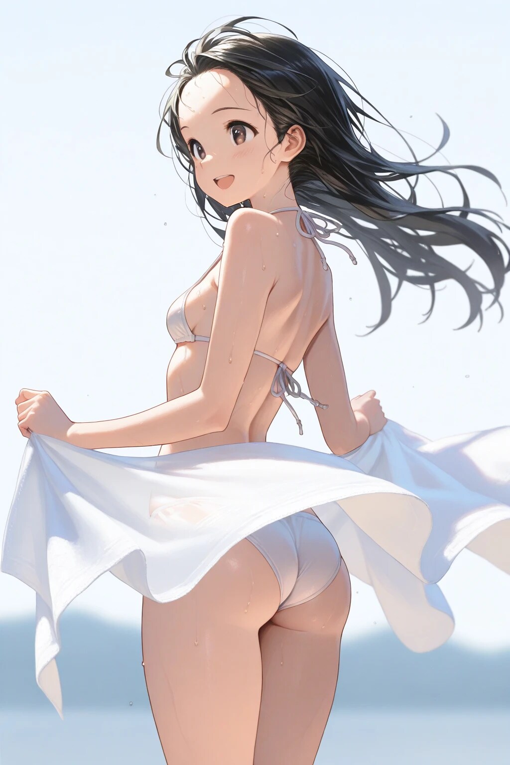 黒髪おでこ　和歌月まりあ