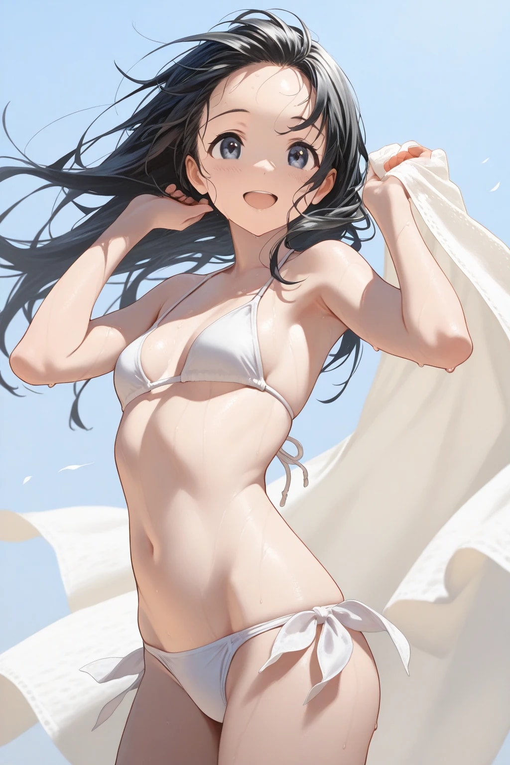 黒髪おでこ　和歌月まりあ