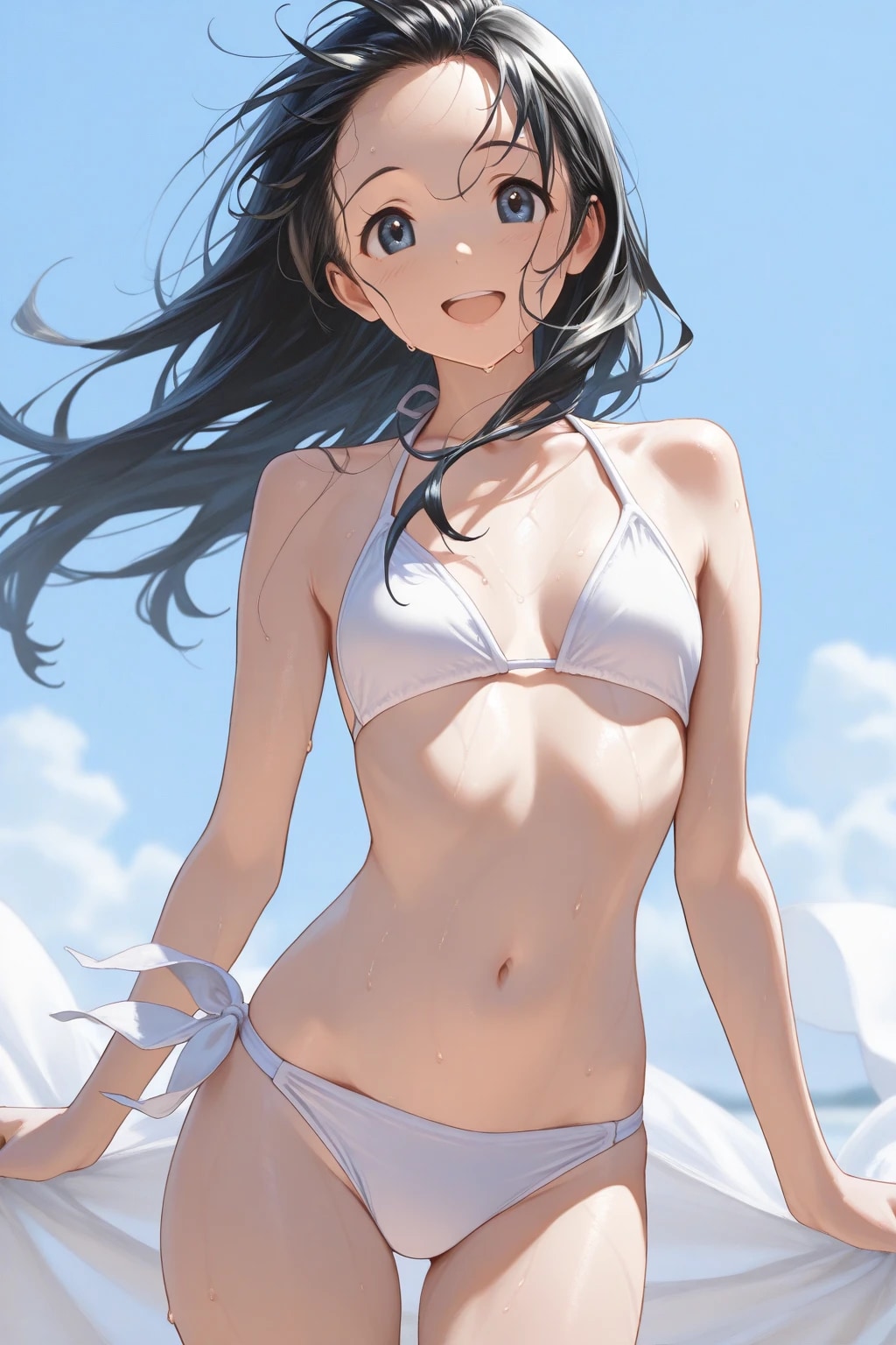 黒髪おでこ　和歌月まりあ