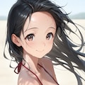 黒髪おでこ　和歌月まりあ 2枚目