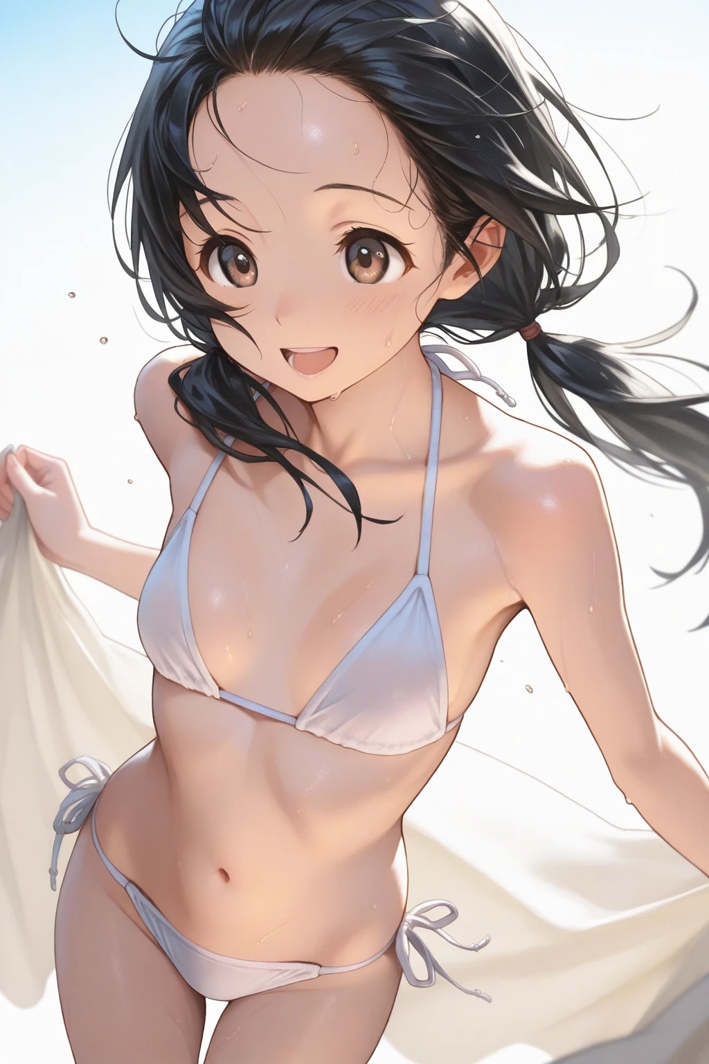 黒髪おでこ　和歌月まりあ