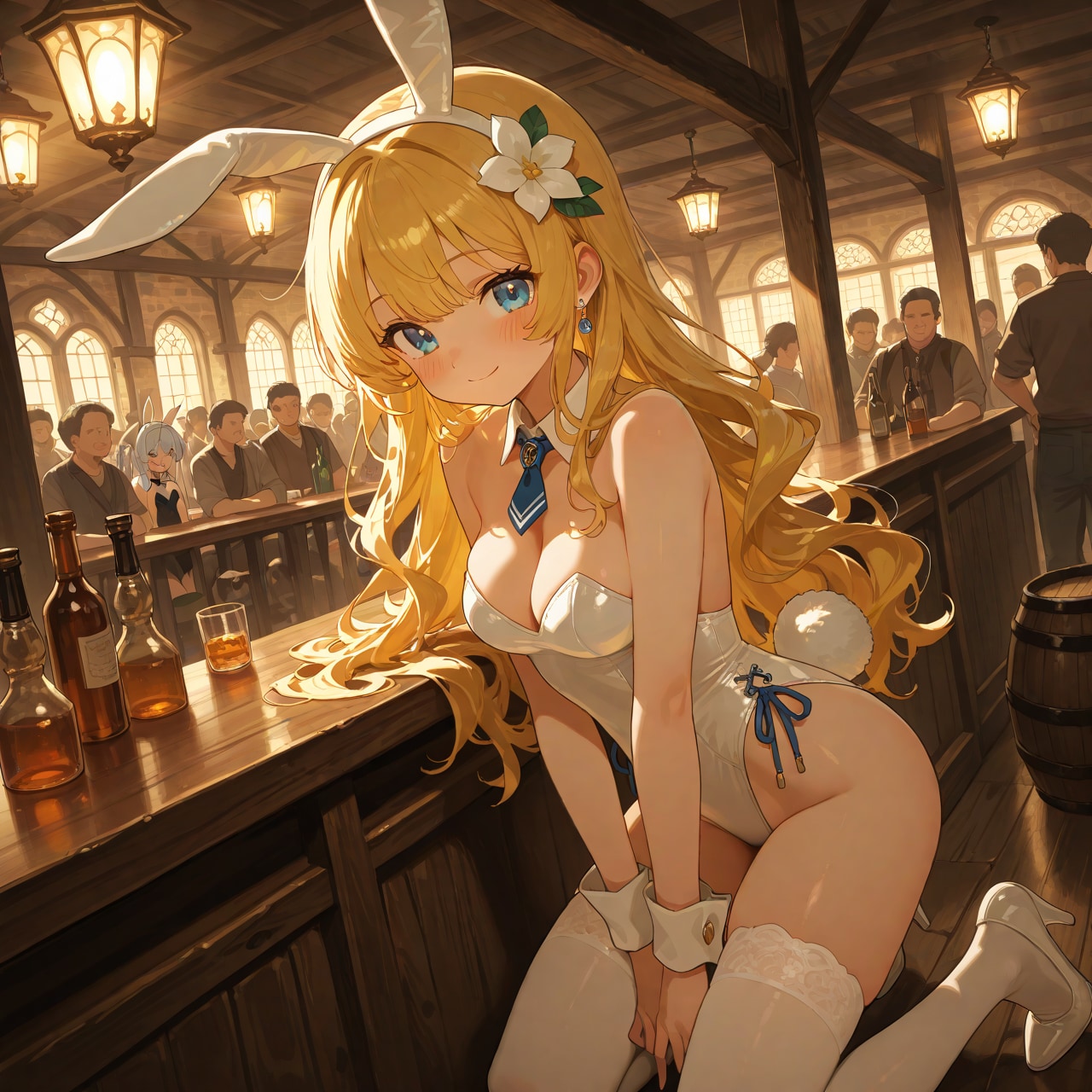 酒場の看板姫様
