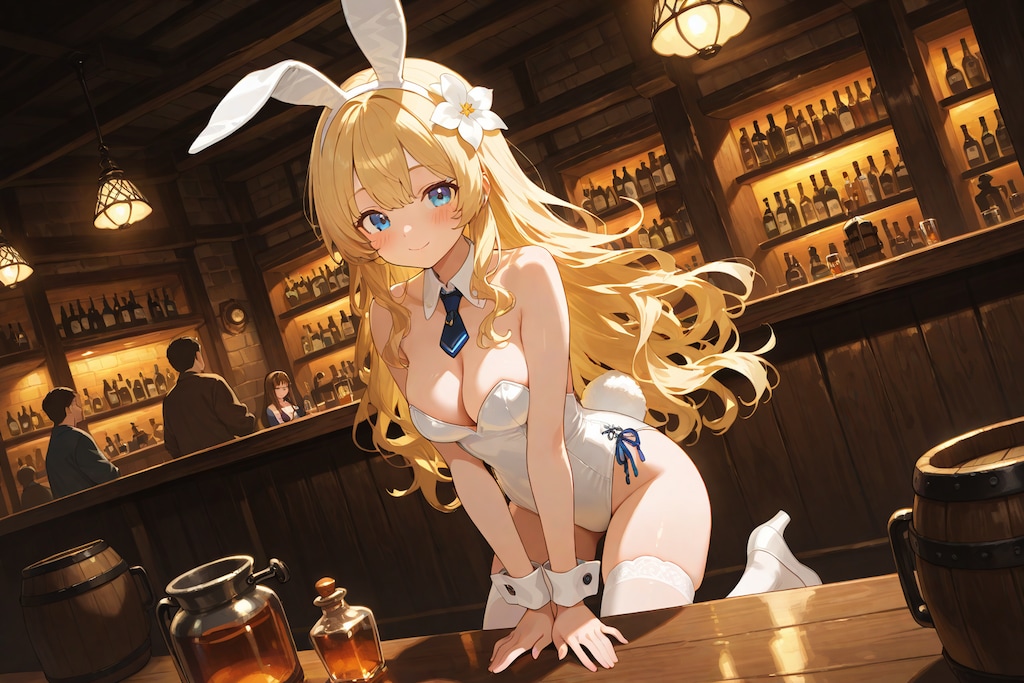 酒場の看板姫様
