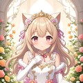 猫耳とお花とドレスとプリンセスと 2枚目