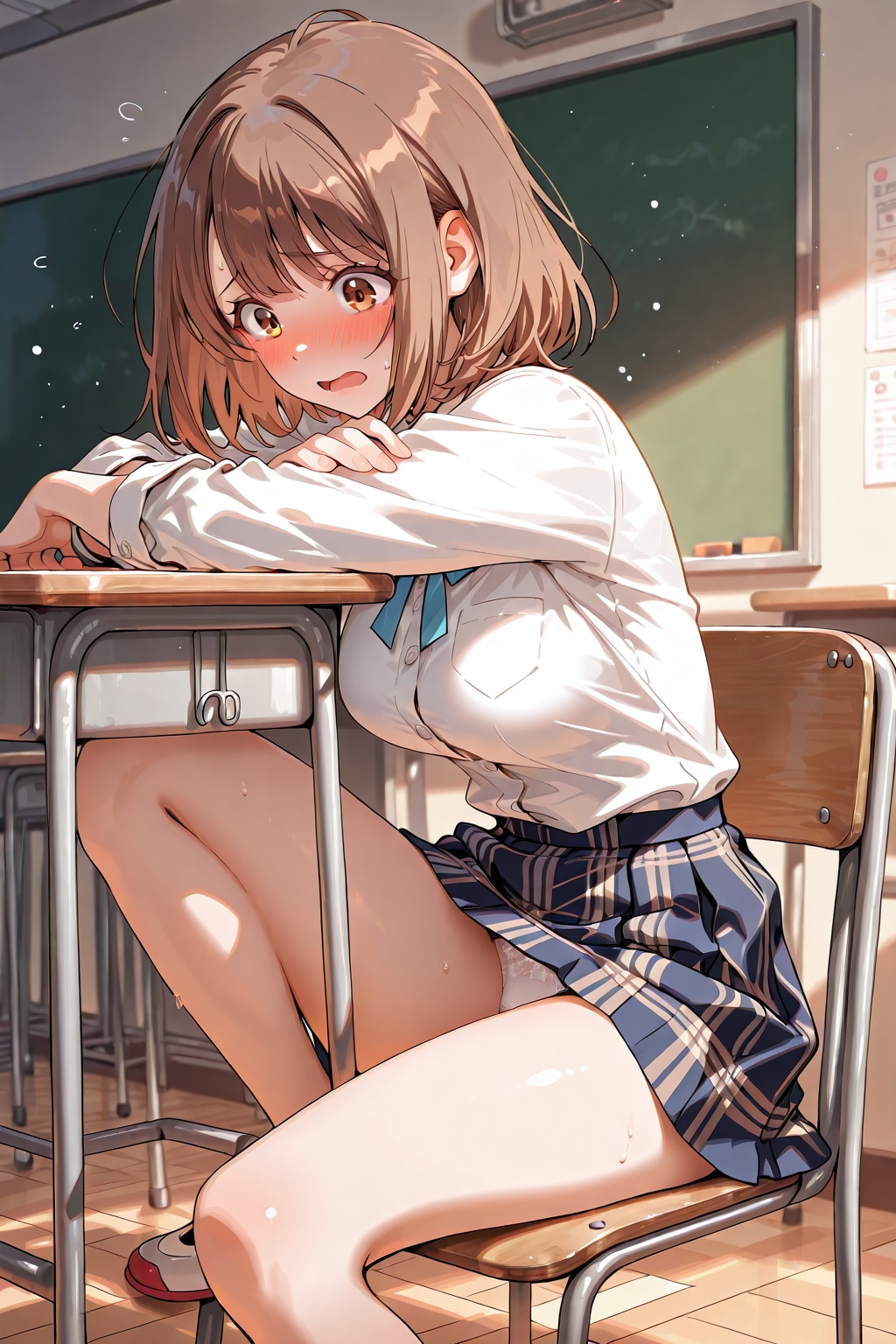 不用心パンチラ