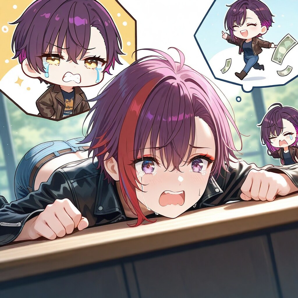 お金があると調子にのっちゃう娘