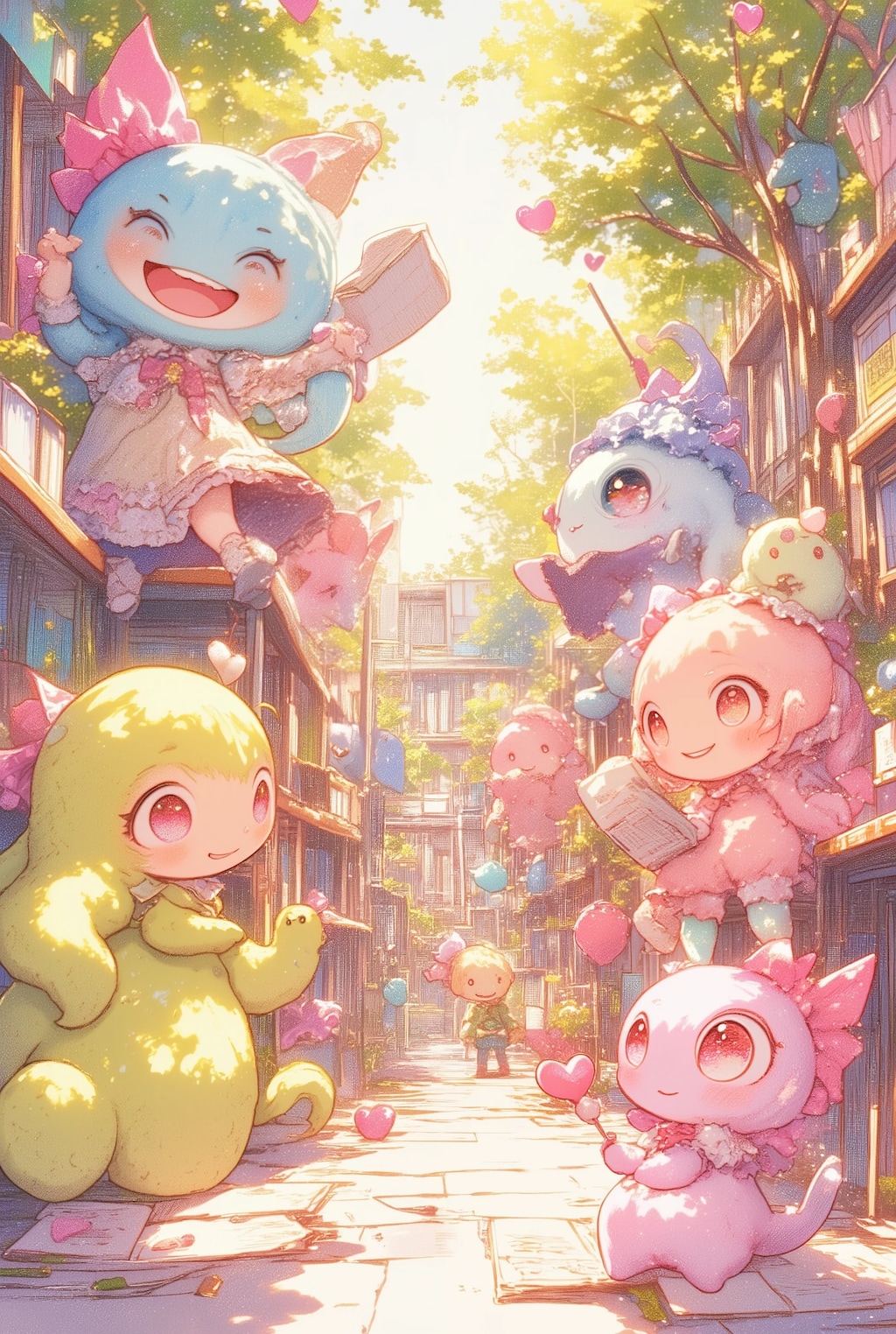 おばけくんたちの学園生活