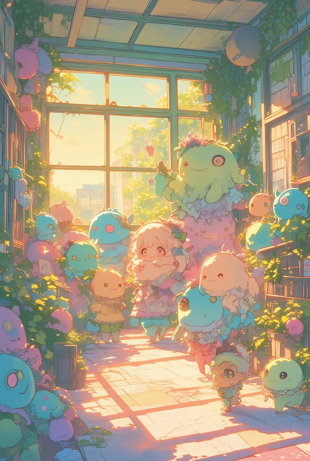 おばけくんたちの学園生活