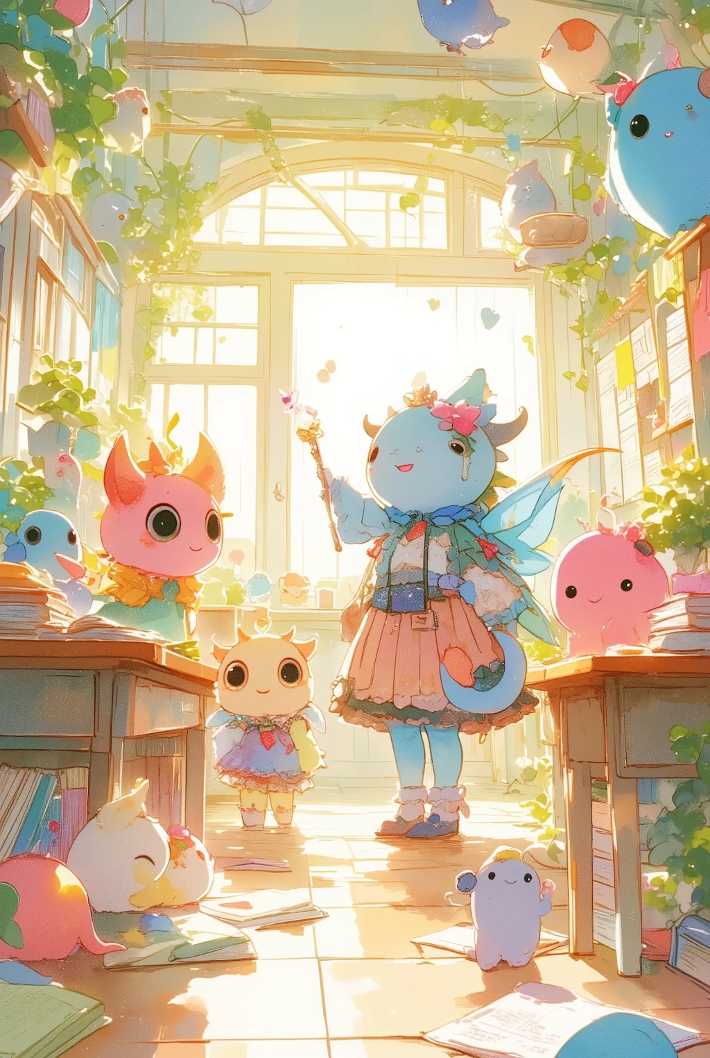 おばけくんたちの学園生活