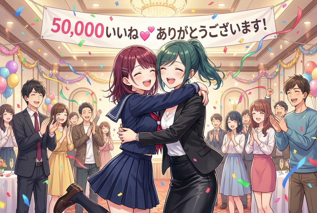 50,000いいね💞ありがとうございます‼️