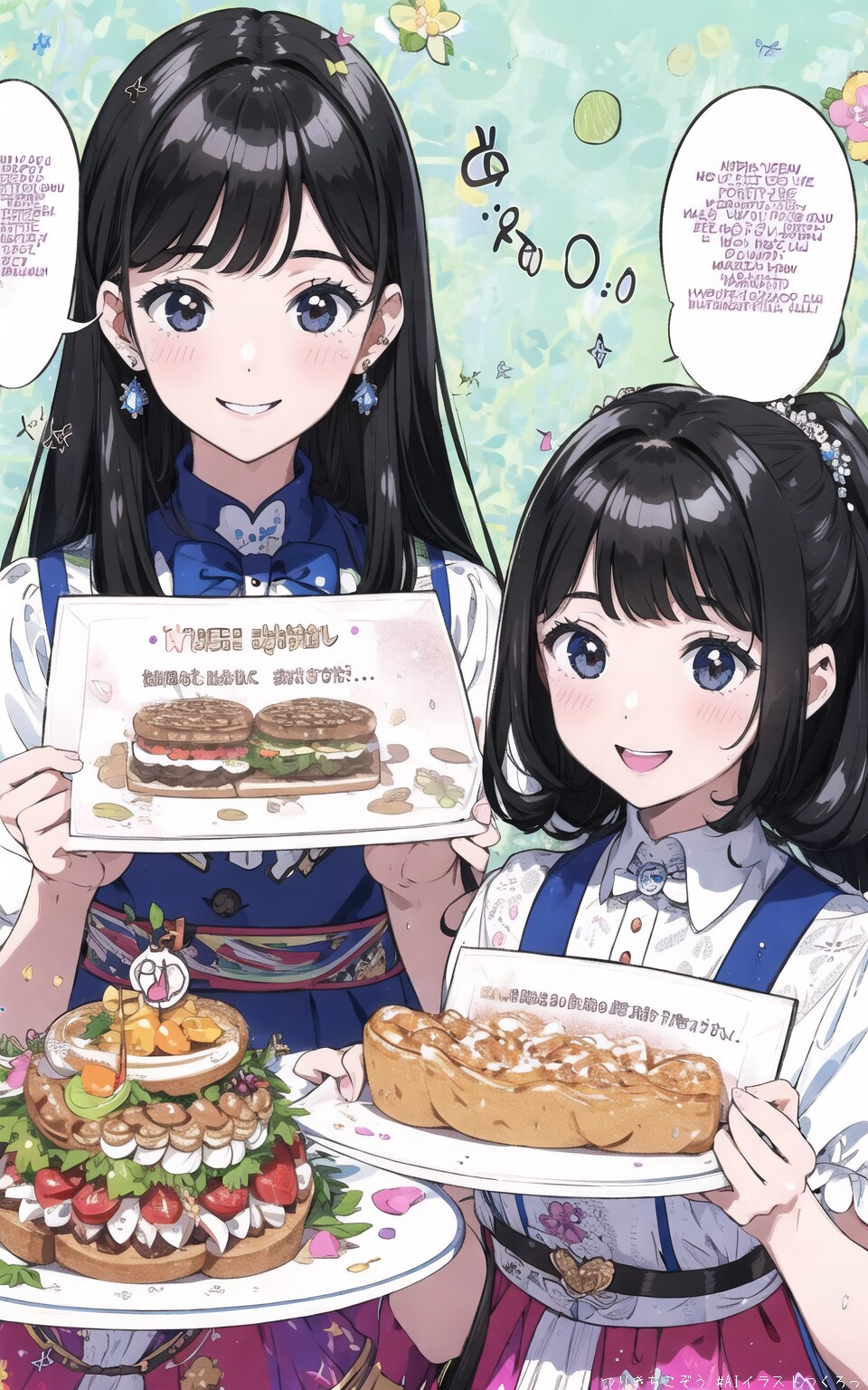 いいね8000記念を女の子達が開いてくれました。