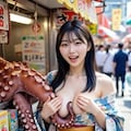 活きがいいタコを仕入れるたこ焼き屋さん 4枚目