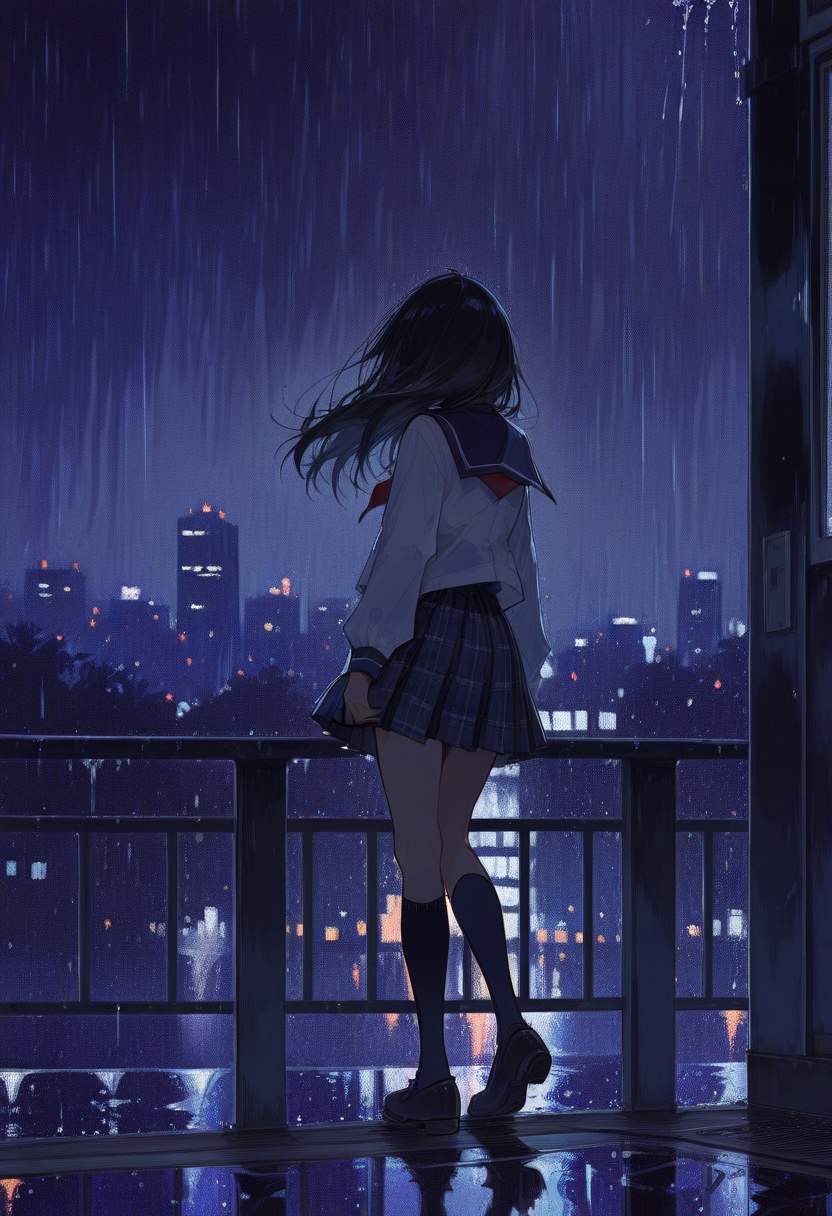 嵐の夜