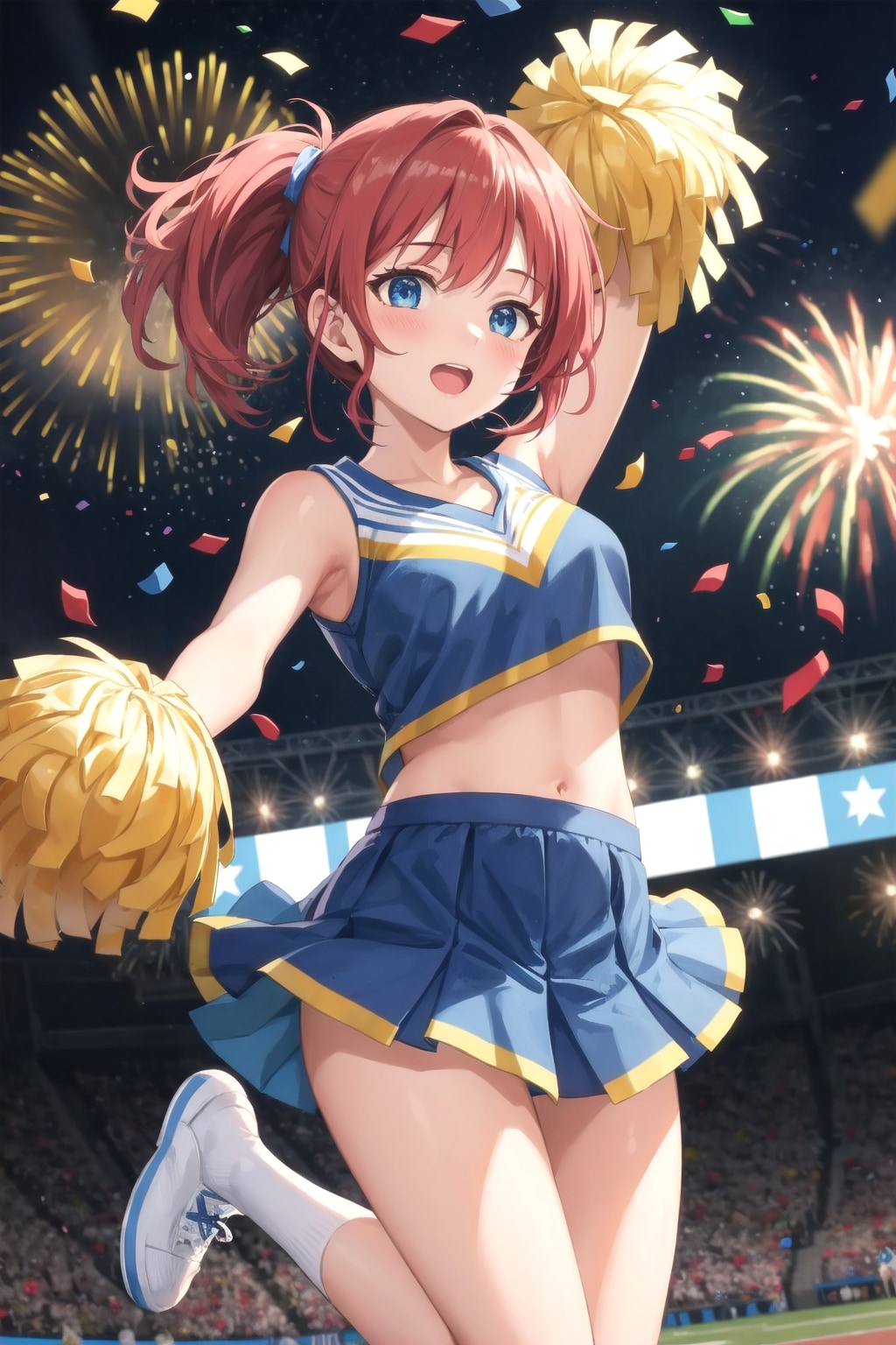 美少女チアガール | の人気AIイラスト・グラビア