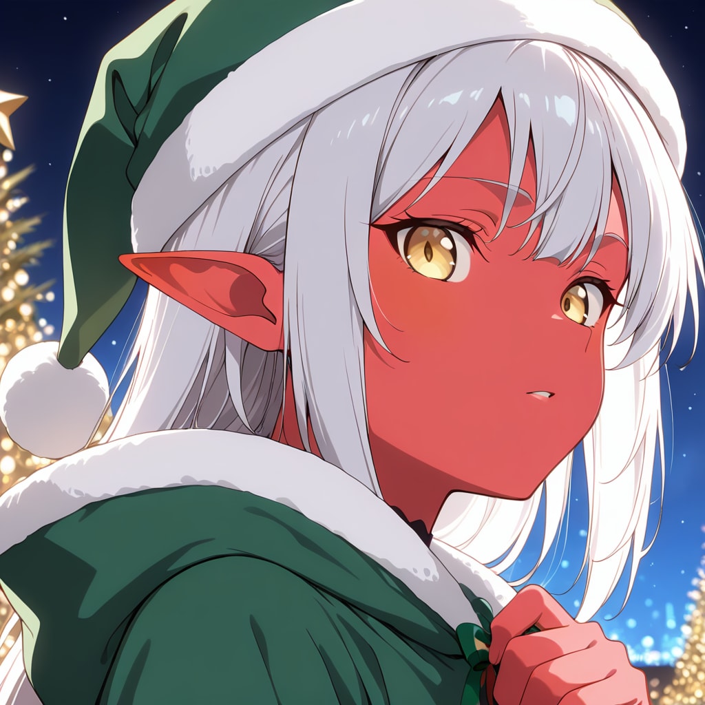 クリスマスカラーは赤・緑・白・金らしい