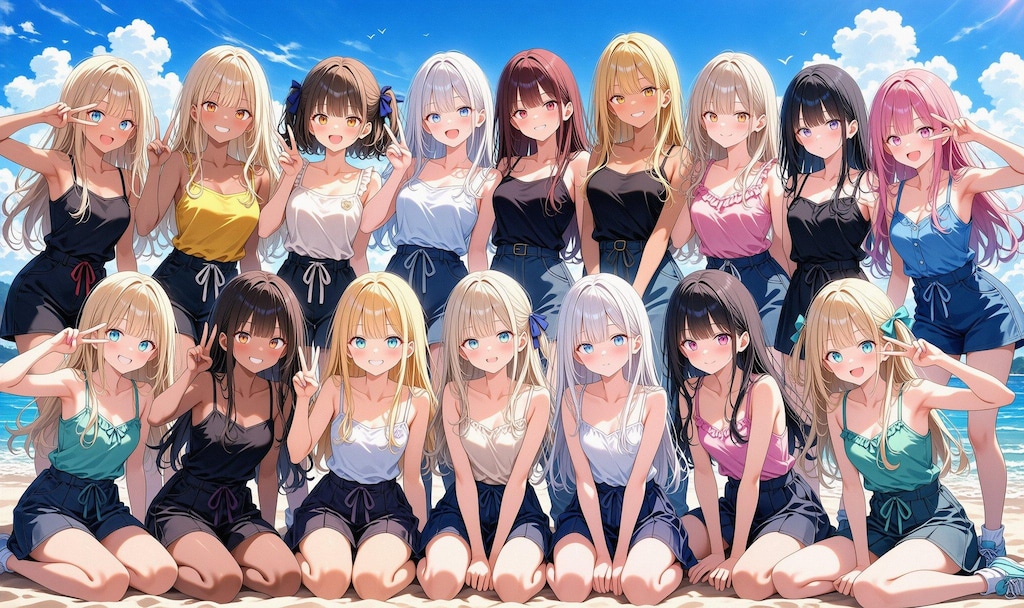 みんなと海へ