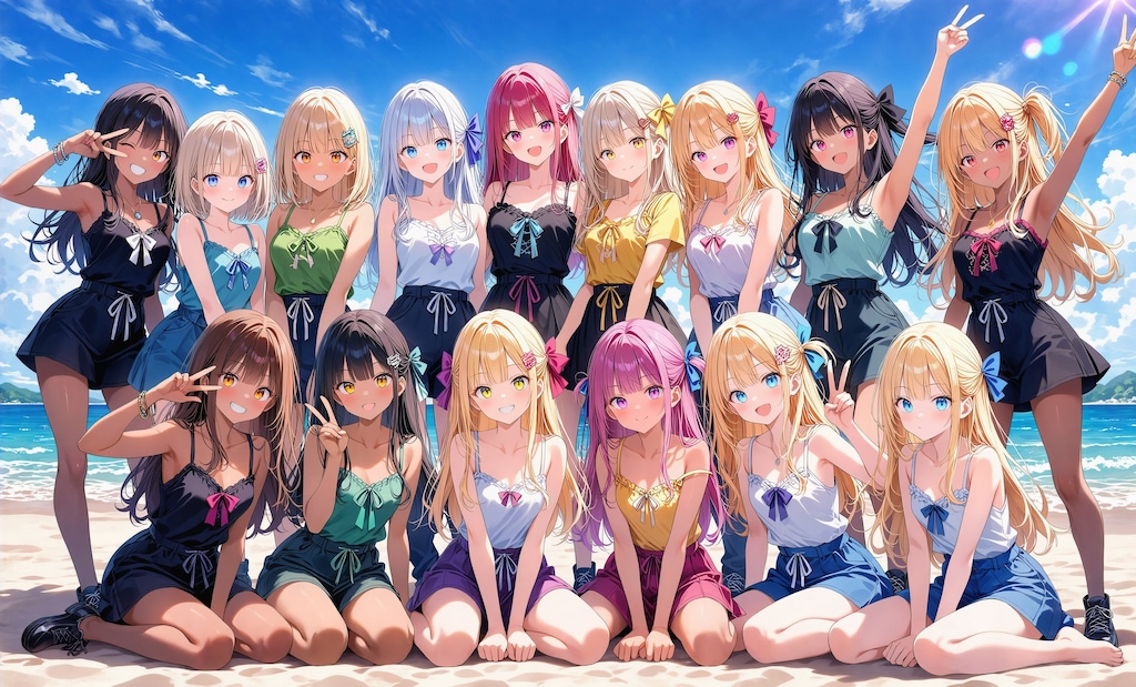 みんなと海へ