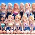 みんなと海へ 3枚目