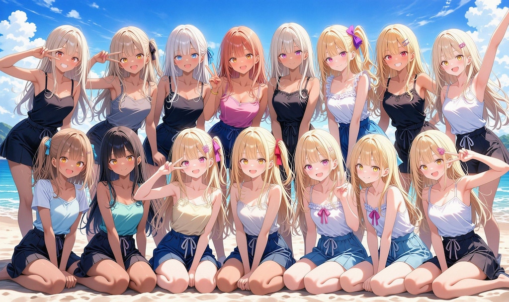 みんなと海へ