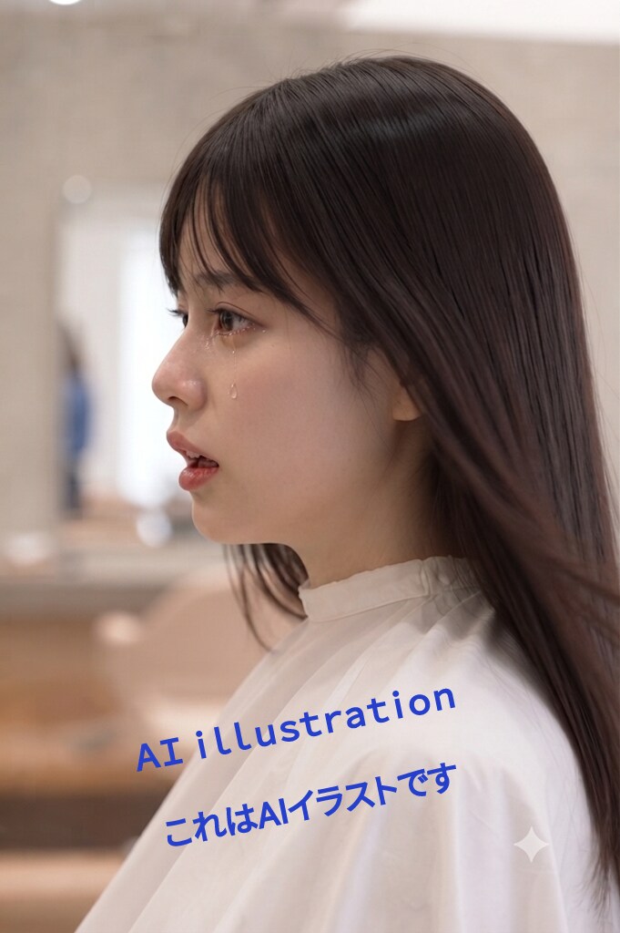 初恋のポニーテール美少女。 もし“初めてのバッサリ”に立ち会えたら。  美容師さんが、彼女の髪を整えていき…  後ろ髪を切られる直前。 怖くて首を振り……髪を少し乱してしまう彼女。