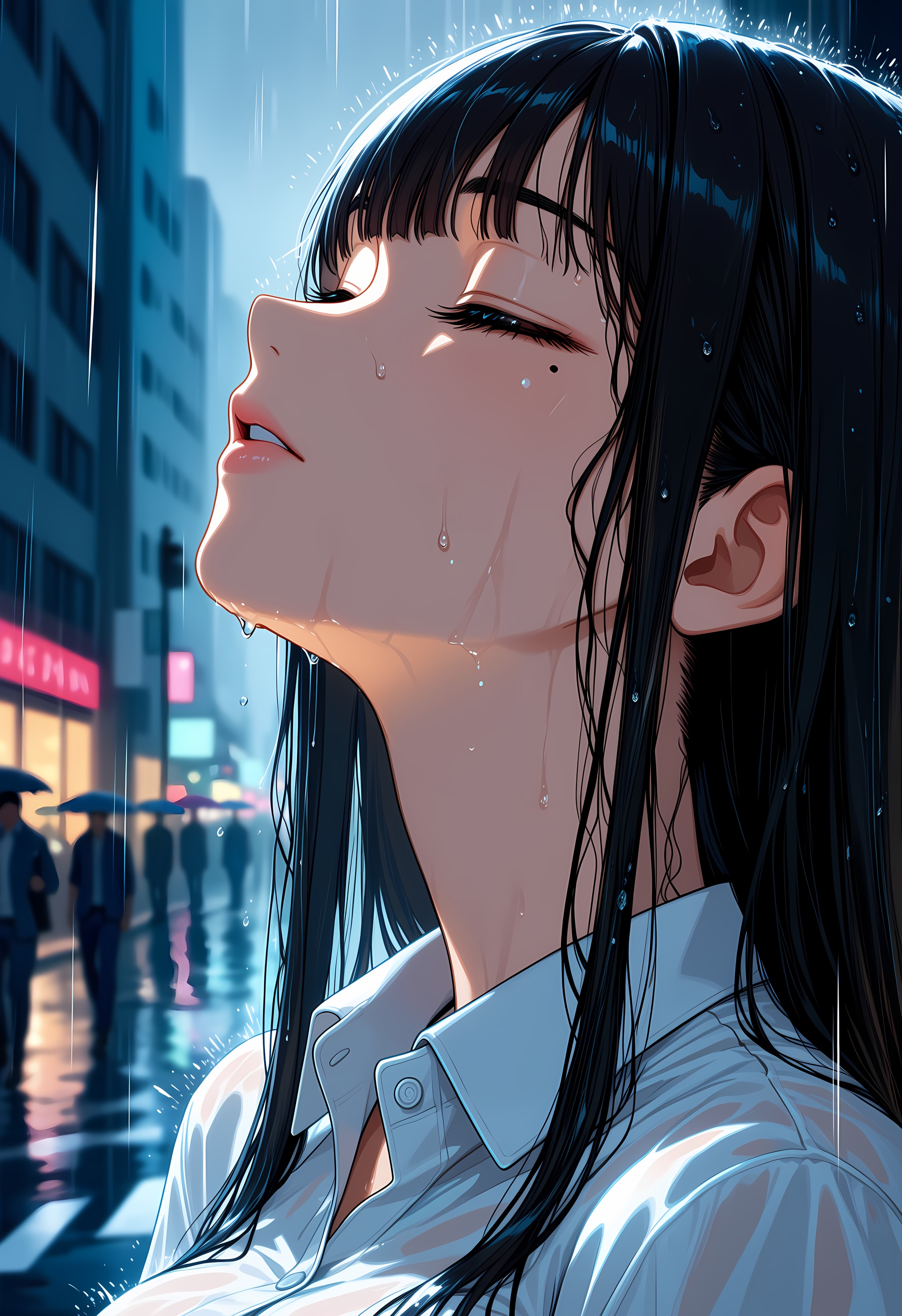 流れ落ちるは…