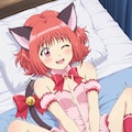 ご奉仕するにゃん!!(手袋コキ) 2枚目
