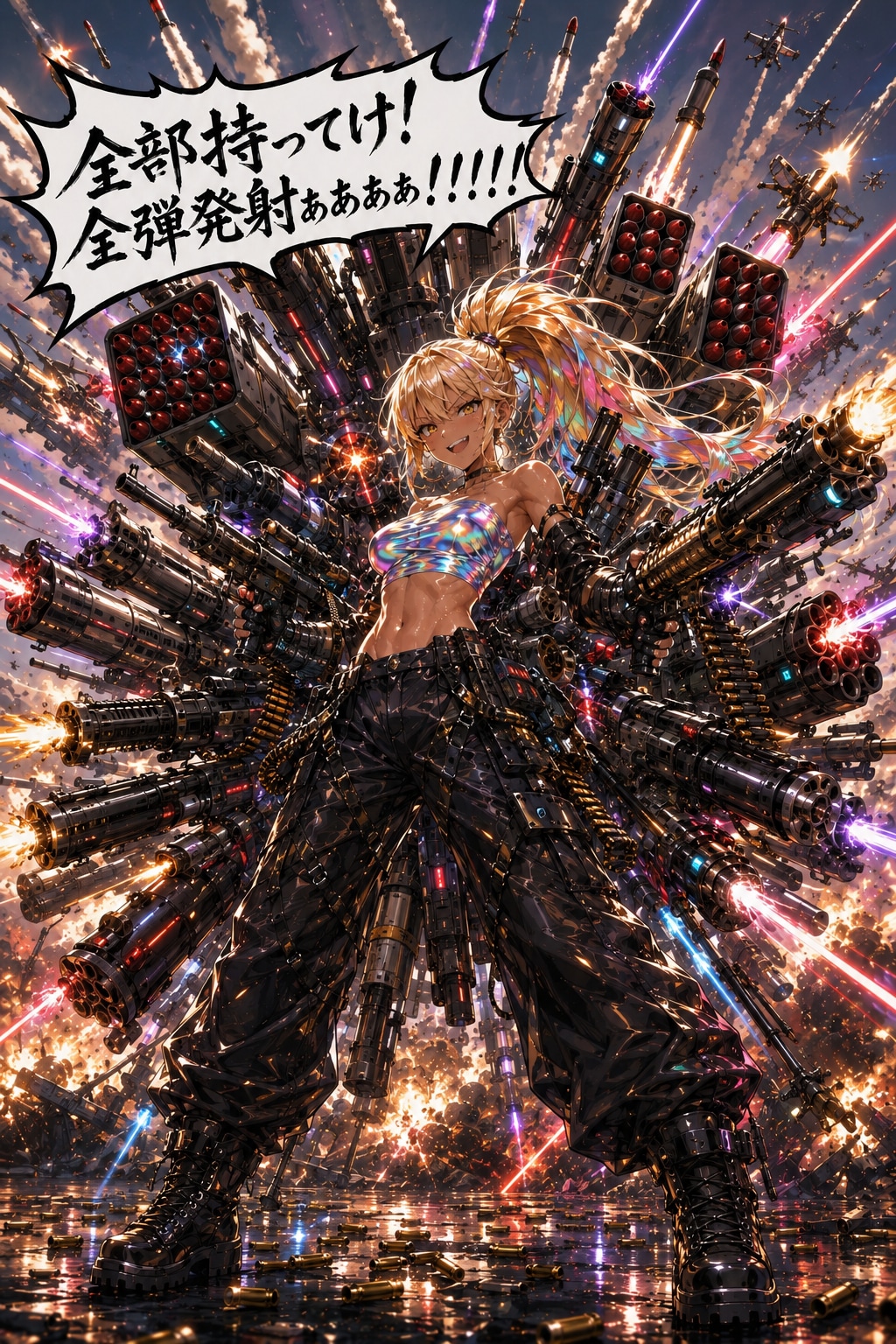 全弾発射ぁぁぁぁ！！！！
